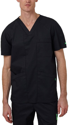 Picture of NNT Uniforms-CATRFV-BLA-Next-Gen Antibacterial Carl Scrub Top