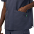 Picture of NNT Uniforms-CATRFV-CHP-Next-gen Active Carl V-neck Scrub Top Men - Charcoal