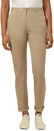 Picture of NNT Uniforms-CAT3XJ-DST-Ladies Stretch Cotton Chino Pant - Desert