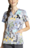 Picture of Cherokee Scrubs-TF738 JBBB-Cherokee Scrubs Print top - Boogie Bear