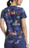 Picture of Cherokee Scrubs-TF737 BAWG-Cherokee Scrubs Print top - Meadow Frolic