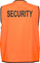 Picture of Prime Mover-MV122-Stock Printed SECURITY Day Vest