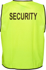 Picture of Prime Mover-MV122-Stock Printed SECURITY Day Vest