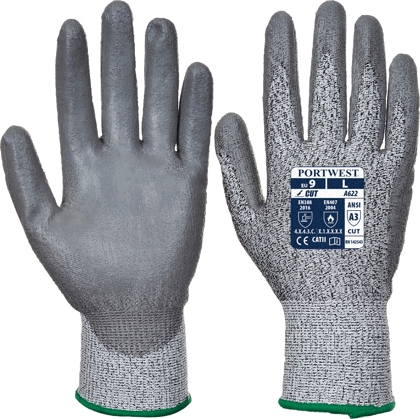 Picture of Prime Mover-A622-MR Cut PU Palm Glove