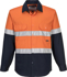 Picture of Prime Mover-MA101-Hi-Vis Two Tone Regular Weight Long Sleeve Shirt with Tape