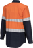 Picture of Prime Mover-MA101-Hi-Vis Two Tone Regular Weight Long Sleeve Shirt with Tape