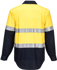 Picture of Prime Mover-MC101-Hi Vis Cotton Drill Shirt