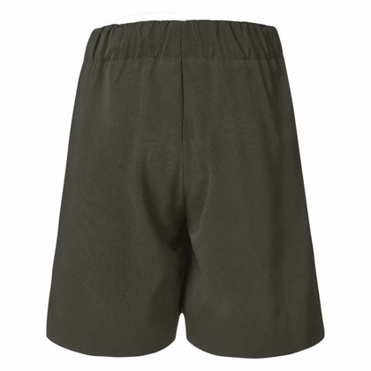 Picture of LW Reid-3886BP-Rose Girls' Box Pleat Gaberdine Shorts