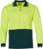 Picture of Australian Industrial Wear -SW05CD-Men's Polyester High Visibility Long Sleeve Polo