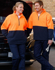 Picture of Australian Industrial Wear -SW07-Unisex Hi-Vis 2 Tone Polar Fleece