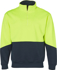 Picture of Australian Industrial Wear -SW13A-Men's Hi-Vis Long Sleeve Fleece Sweat with Collar