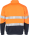 Picture of Australian Industrial Wear -SW14-Men's Taped Hi-Vis Long Sleeve Fleece Sweat with Collar and 3M Tapes