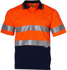 Picture of Australian Industrial Wear -SW17A-Men's Taped Short Sleeve Safety Polo