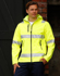 Picture of Australian Industrial Wear -SW30-Unisex Taped Hi-Vis Safety Softshell Jacket