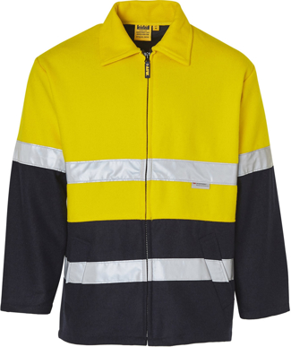 Picture of Australian Industrial Wear -SW31A-Men's Hi-Vis Two Tone Bluey Jacket