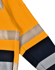 Picture of Australian Industrial Wear -SW32-Unisex Vic Rail Hi Vis Safety Jumper