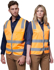 Picture of Australian Industrial Wear -SW40-Unisex Vic Rail Taped Hi Vis Safety Vest