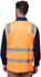 Picture of Australian Industrial Wear -SW40-Unisex Vic Rail Taped Hi Vis Safety Vest