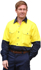 Picture of Australian Industrial Wear -SW54-Men's Cotton Drill Safety Long Sleeve Shirt