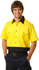 Picture of Australian Industrial Wear -SW57-Men's Hi-VIs Cool Breeze Short Sleeve Safety Shirt