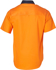 Picture of Australian Industrial Wear -SW57-Men's Hi-VIs Cool Breeze Short Sleeve Safety Shirt