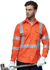 Picture of Australian Industrial Wear -SW66-Unisex NSW Rail Lightweight Cotton Drill Safety Shirt