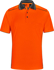 Picture of Australian Industrial Wear -SW79-Unisex Hi-Vis Bamboo Charcoal Vented Short Sleeve Polo