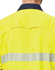 Picture of Australian Industrial Wear -SW83-Unisex Hi Vis Cool-Breeze Safety Long Sleeve Shirt (Segmented Tape)