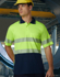 Picture of Australian Industrial Wear -SW85-Unisex Cooldry® Segmented Short Sleeve Polo