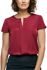 Picture of Corporate Reflection-6199S91-Gemini Ladies Fitted, Short Sleeve blouse