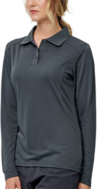 Picture of Winning Spirit Ladies Lucky Bamboo Long Sleeve Polo (PS90)