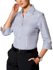 Picture of Winning Spirit Ladies Executive Sateen Stripe 3/4 Sleeve Shirt (M8310Q)