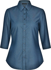 Picture of Winning Spirit Ladies Ascot 3/4 Sleeve Dot Jacquard Stretch Shirt (M8400Q)