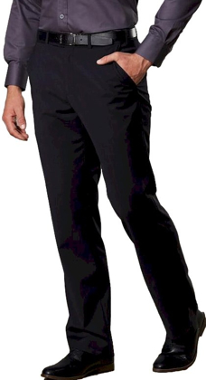 Picture of Winning Spirit Mens Wool Blend Stretch Flexi Waist Pants (M9310)