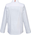 Picture of Prime Mover Workwear Vented stretch chef jacket L/S (C846)