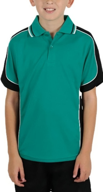 Picture of Be Seen Uniform-BSP16K-Kids Cooldry Micromesh Polo