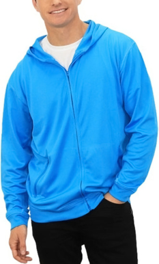 Picture of Be Seen Uniform-BSHD21-Adults Cooldry Ultra Light Full Zip Hoodie