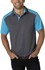 Picture of Be seen-BKP401--Men's Charcoal Heather Soft Touch Polo