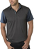 Picture of Be seen-BKP600-Men's Polo With Contrast Sublimated Striped Sleeves