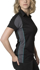 Picture of Be seen-BKP800L-Ladies Polo With Contrast Soft Touch Heather Fabric At Sleeves And Side Panels