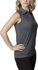 Picture of Be Seen Ladies Cooldry Heather Fabric Sleeveless Polo (BKSP650L)