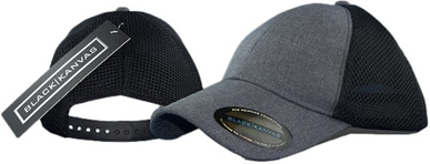 Picture of Be seen-BKC51-Heather mesh cap