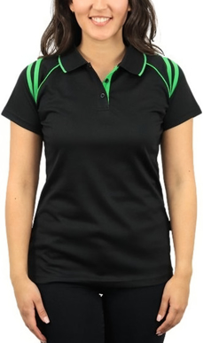 Picture of Be Seen Uniform-THE COBRA-Ladies  Cooldry Micromesh Polo