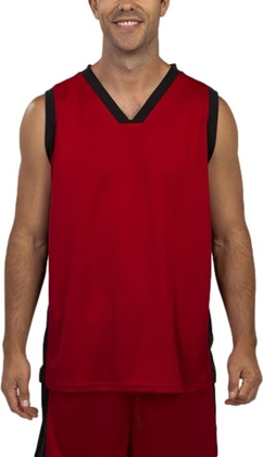 Picture of Be Seen Mens Cooldry Pique Knit Basketball Singlet (BSS2070)