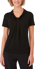 Picture of City Collection Pippa Knit Short Sleeve Blouse (2222)