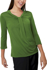 Picture of City Collection Pippa Knit 3/4 Sleeve Blouse (2221)