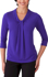 Picture of City Collection Pippa Knit 3/4 Sleeve Blouse (2221)