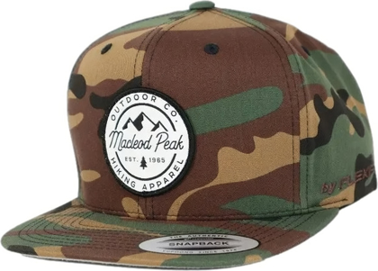 Picture of FlexFit Flat Classic Cap – Green Camo (FF-6689)