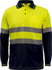 Picture of NCC Apparel Mens Hi Vis Two Tone Long Sleeve Micromesh Polo With Pocket And CSR Reflective Tape (WSP409)