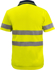 Picture of NCC Apparel Mens Hi Vis Two Tone Short Sleeve Micromesh Polo With Pocket And CSR Reflective Tape (WSP410)